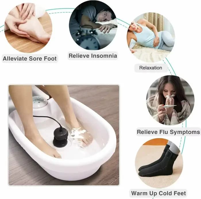 Baignoire pour les pieds uniquement
