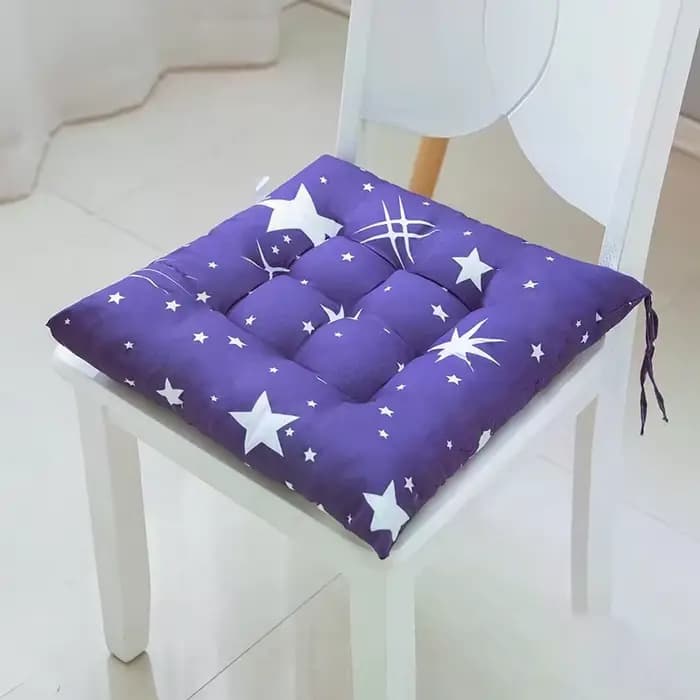 Coussin rembourré doux en coton, 1 pièce, tapis carré solide pour chaise, bureau, décoration de la maison, voiture, jardin, salon, siège