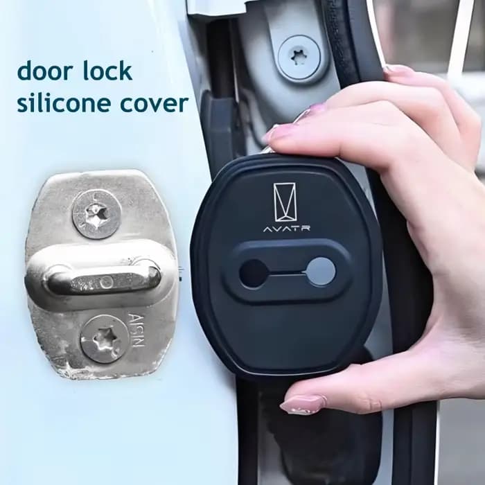Couvercle de protection en silicone pour serrure de porte de voiture, accessoires pour AVATR 06 07 11 12 2025 2026