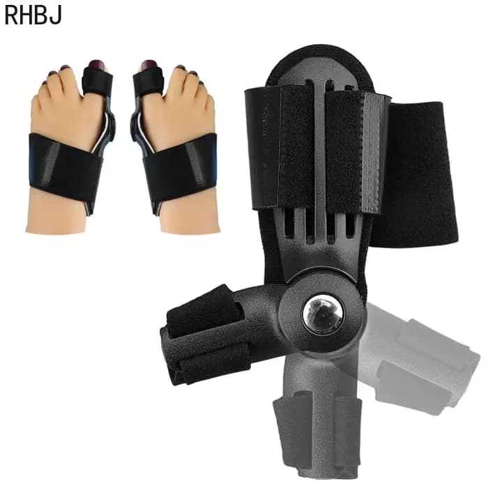 RHBJ 2 pièces dispositif orthopédique correcteur d'oignon Hallux Valgus Correction des orteils pédicure outil de soin des pieds pouce gros os orthèses