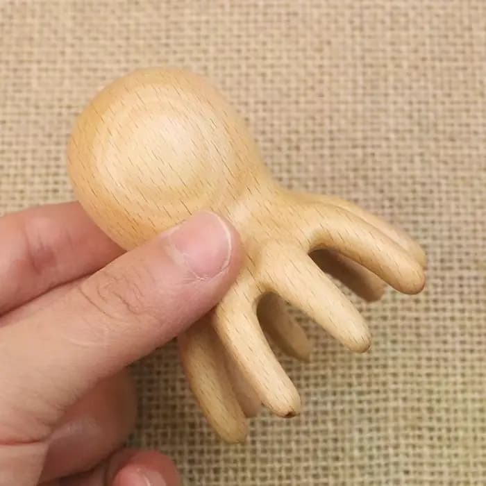 Peigne de Massage poulpe