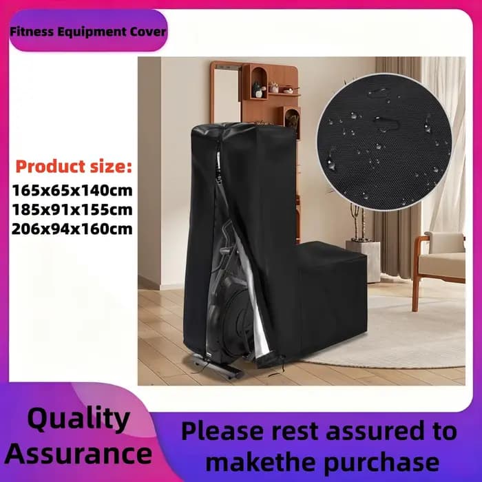 Housse de protection pour appareil elliptique – Housse de protection anti-poussière et imperméable pour entraîneur, pour usage domestique