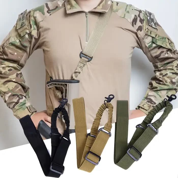 Écharpe pour pistolet tactique, tir réglable, 1/2/3 points, ceinture de cerclage pour fusil Airsoft, accessoires de chasse et de randonnée