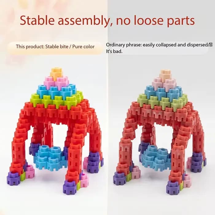 Blocs de construction hexagonaux, jouets éducatifs pour garçons et filles, puzzle créatif, jeux interactifs parent-enfant