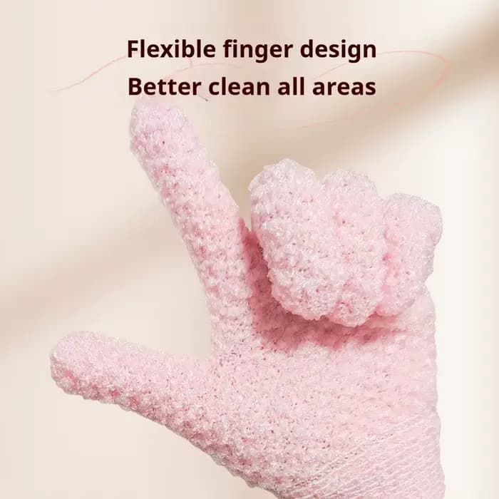 Gants éponge de massage corporel