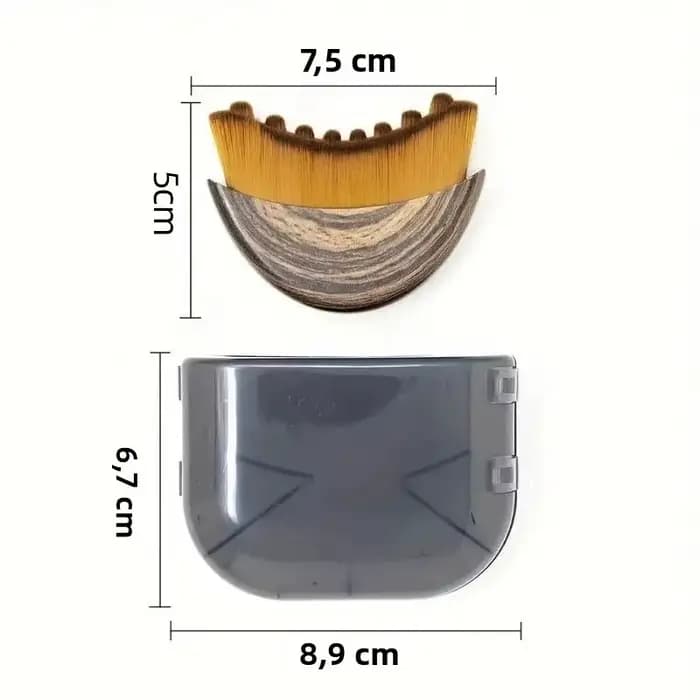 Nouvelle brosse de contour lymphatique pour le visage