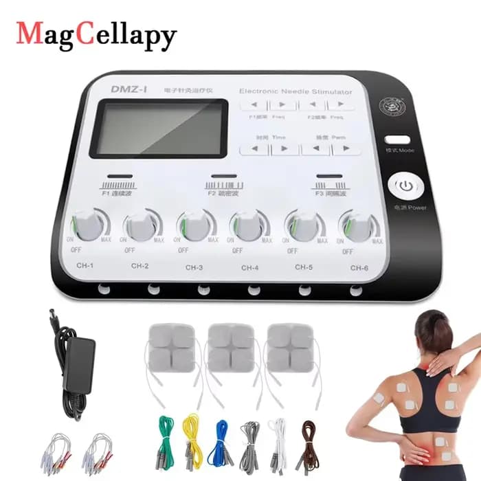 Stimulateur musculaire d'acupuncture et de Moxibustion par électroacupuncture à 6 sorties