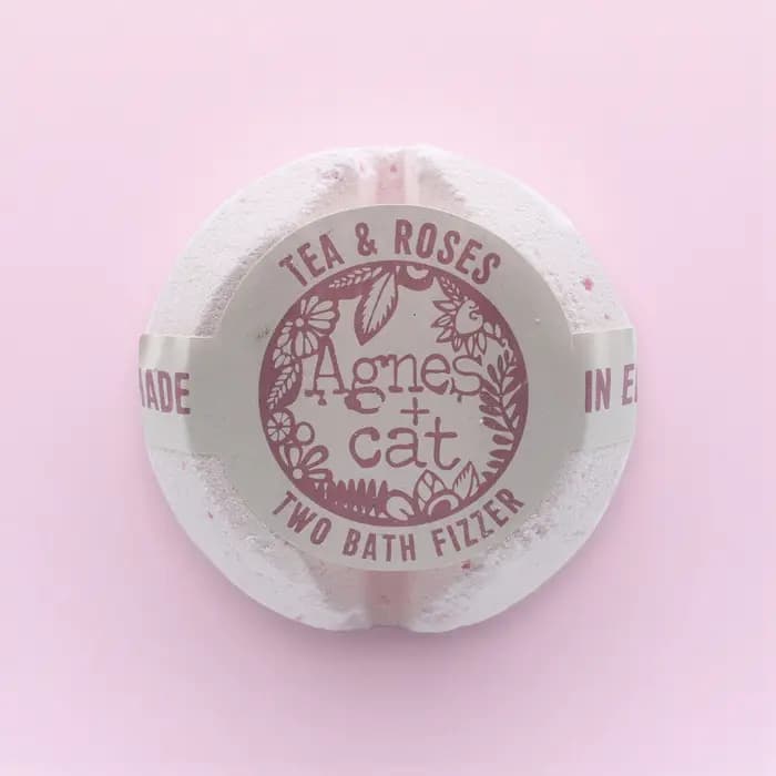 Agnes + Cat Bath Fizzer - Tea and Roses