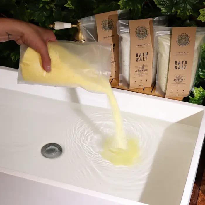 Greenman Rituals Vitamin C & Mandarin Epsom Bath Salt – Glow & Go
